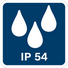 Защита от пыли и водяных брызг по классу IP54
